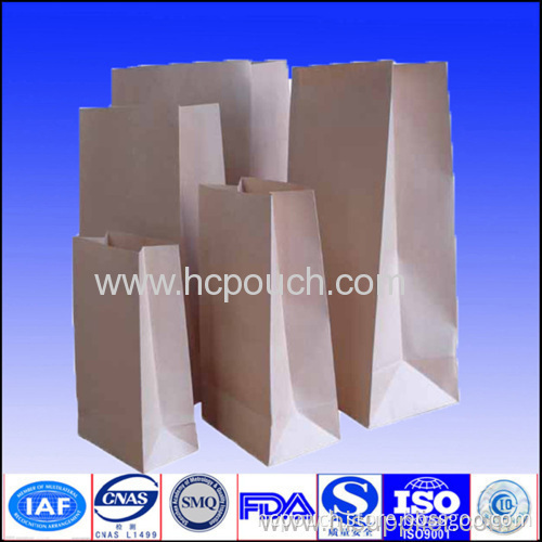 Square Bottom Paper Stand Up Bag 